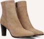 Notre-V 97436 Enkellaarsjes Enkelboots met rits Dames Beige - Thumbnail 1