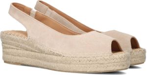 Notre-V Beli23 Espadrilles Met Sleehak Dames Beige
