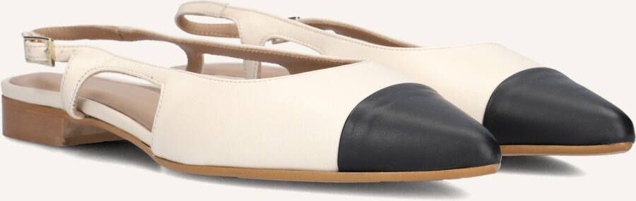 Notre-v Elegante Beige Slingback Hakken