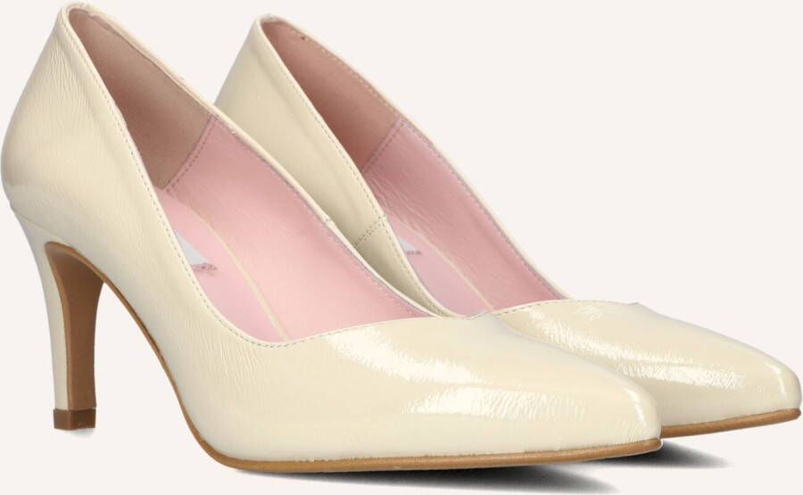 Notre-v Elegante Beige Pumps met Puntneus