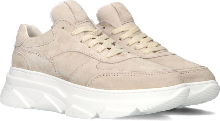 Bruin Tinten 04-91 Lage sneakers Dames Beige