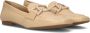 Chain Detail bruin Tinten 49076 Loafers Instappers Dames Beige - Thumbnail 1