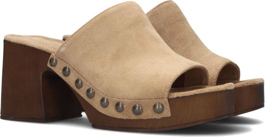 NOTRE-V Beige Muiltjes 06 242