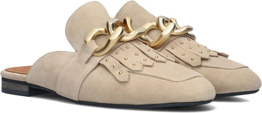 NOTRE-V Beige Muiltjes 5649