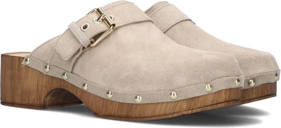 NOTRE-V Beige Clogs 7743