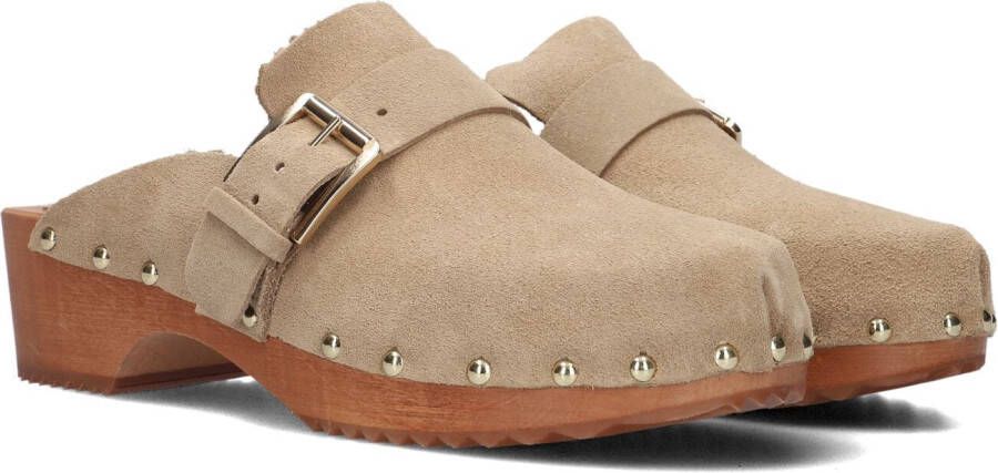 NOTRE-V Beige Clogs 8504