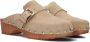 Notre-V 8504 Clogs Dames Beige - Thumbnail 1