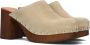 Notre-V 8726 Clogs Dames Beige - Thumbnail 1