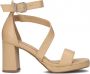 Strappy Sandals bruin Tinten 99936 Sandalen Dames Beige - Thumbnail 1