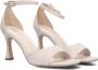 Bruin Tinten 8510 Sandalen Dames Beige - Thumbnail 1