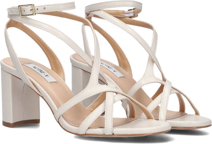 NOTRE-V Beige Sandalen 22527