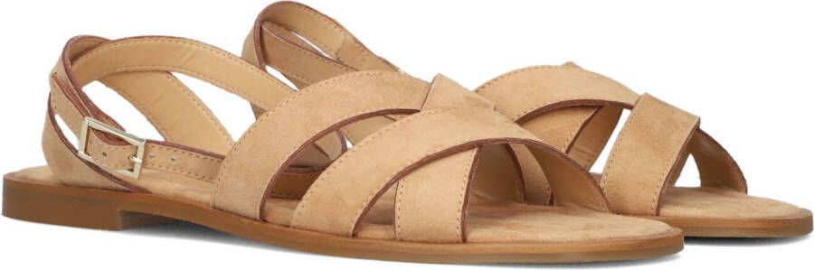 Bruin Tinten 22563 Sandalen Dames Beige