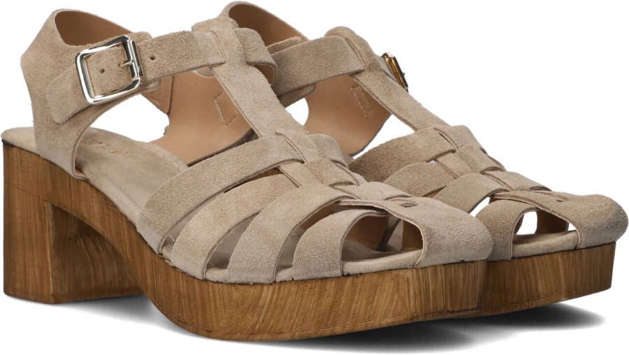 NOTRE-V Beige Sandalen 7827