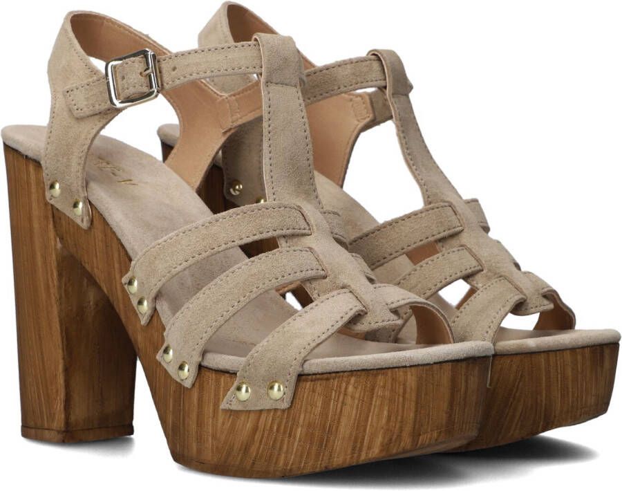 NOTRE-V Beige Sandalen 7946