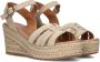 Notre-V As-14372 Sandalen Met Sleehak Dames Beige - Thumbnail 1