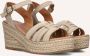 Notre-V As-14372 Sandalen Met Sleehak Dames Beige - Thumbnail 1