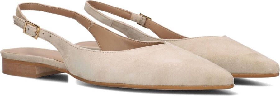 NOTRE-V Beige Slingbacks 08-231