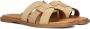 Notre-V 22730 Slippers Dames Zand - Thumbnail 1