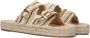 Notre-v Dames Slippers Sdaw0126 Beige Dames - Thumbnail 1