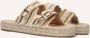 Notre-v Dames Slippers Sdaw0126 Beige Dames - Thumbnail 1