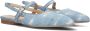 Notre-V Vk1047 Slingbacks Dames Lichtblauw - Thumbnail 1