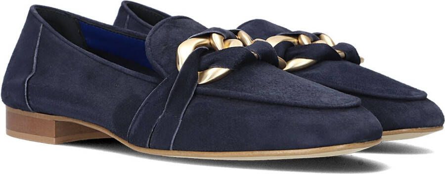 Notre-V 06-27 Loafers Instappers Dames Blauw