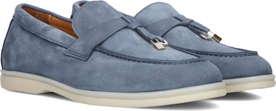 Notre-V 179 Loafers Instappers Dames Lichtblauw