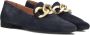 Notre-V 4605 Loafers Instappers Dames Donkerblauw - Thumbnail 1