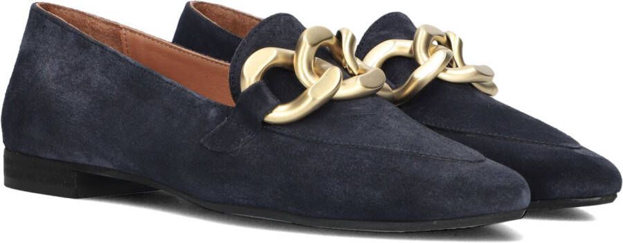 Notre-V 4605 Loafers Instappers Dames Donkerblauw