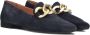 Notre-V 4605 Loafers Instappers Dames Donkerblauw - Thumbnail 1