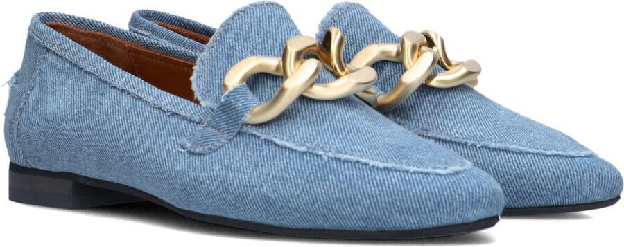 Notre-V 4638 Loafers Instappers Dames Blauw