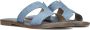 Notre-V 22743 Slippers Dames Blauw - Thumbnail 1