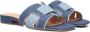 Notre-V 6416 Slippers Dames Blauw - Thumbnail 1
