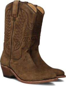 City Western bruin Tinten Tolimand Cowboylaarzen Western Laarzen Dames Bruin