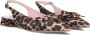 Notre-v Slingback schoenen met luipaardprint - Thumbnail 1