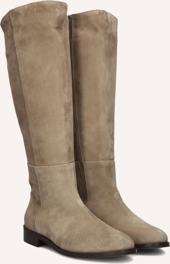 Notre-v Taupe Suède Hoge Laarzen Stijlvol Model