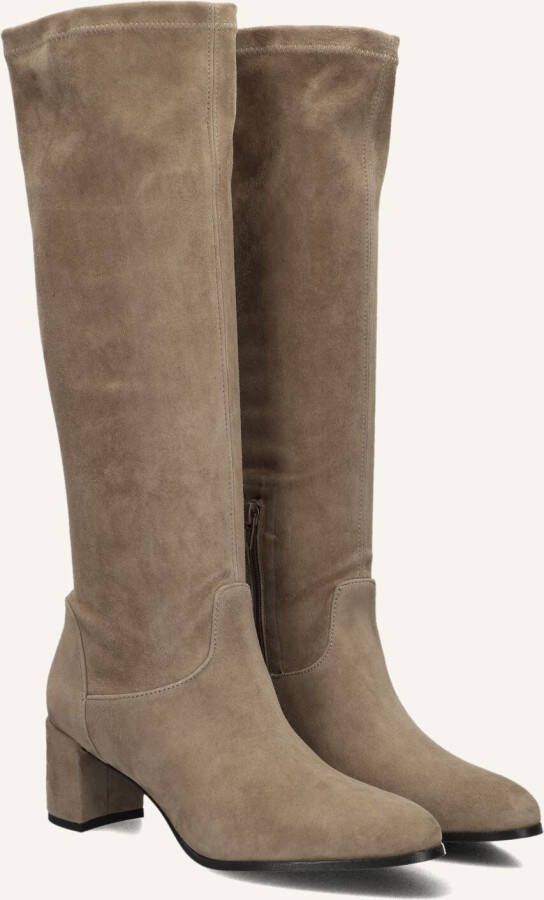 Notre-V 8581 Laarzen Leer Dames Taupe