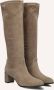 Notre-V 8581 Laarzen Leer Dames Taupe - Thumbnail 1