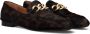 Notre-V Notre V 133 405 Loafers Instappers Dames Bruin - Thumbnail 1