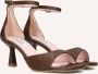 Notre-v Bruine Sandalen met Kittenhak - Thumbnail 1