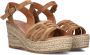 Notre-V As-14372 Sandalen Met Sleehak Dames Bruin - Thumbnail 1