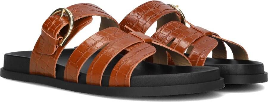 Notre-V 227105 Slippers Dames Cognac