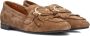Notre-v Kameel Mocassins met Trendy Touch Brown Dames - Thumbnail 1