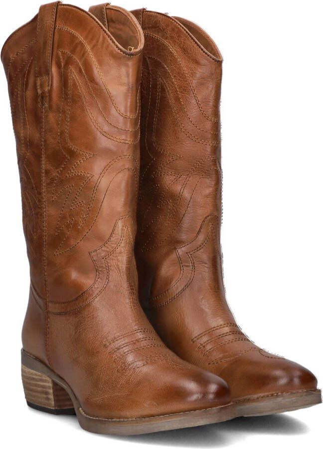 Notre-V 820 Cowboylaarzen Western Laarzen Dames Cognac