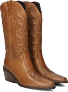 City Western bruin Tinten Al300.1 Cowboylaarzen Western Laarzen Dames Cognac