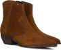 Notre-V Ar231 Enkellaarsjes Enkelboots met rits Dames Cognac - Thumbnail 1