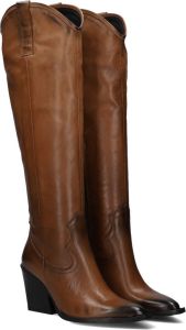 Bruin Tinten Aq291 Hoge laarzen Dames Cognac