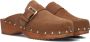 Notre-V 8504 Clogs Dames Cognac - Thumbnail 1