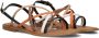 Notre-V 22637 Sandalen Dames Cognac - Thumbnail 1