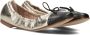 Notre-V 08-323 Ballerina's Ballarina Schoenen Instappers Dames Goud - Thumbnail 1